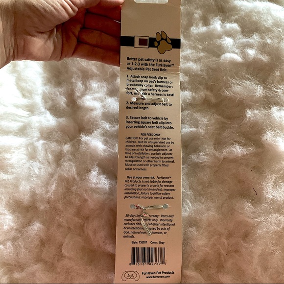 NEW Adjustable Pet Seat Belt - Picture 4 of 5